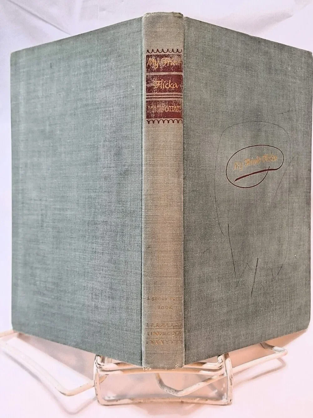 My Friend Flicka by Mary O'Hare (1941 Hardcover w/o DJ)